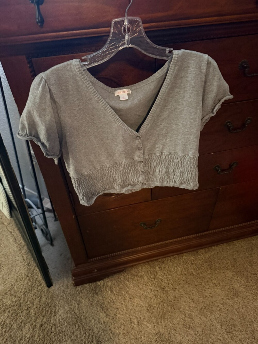 gray shrug from Xhilaration vintage size large